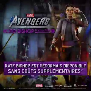 309K views · 264 reactions | L'archère de renommée mondiale Kate Bishop est aux prises avec l'AIM dans Marvel's Avengers! Jouez avec Kate sans coûts additionnels. | Marvel's Avengers | Facebook
