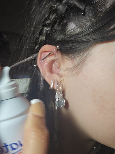 Industrial Piercing Aftercare: Surviving Cold Saline Soaks