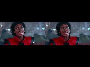 Thriller 3D side by side format
