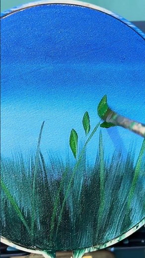 How To Paint Flower Bushes #painting #muralsyndicate #paintingforbeginners