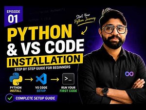 Python Installation & VS Code Setup for Beginners (2026) | Install Python & VS Code Step by Step