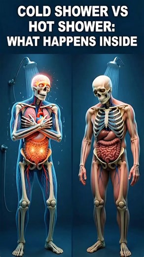 Cold Shower vs Hot Shower | What Happens Inside Your Body With Different Water Temperatures