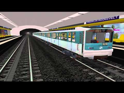 MSTS Metro Parisien - Ligne 9 - Mairie de Montreuil - Pont de Sèvres