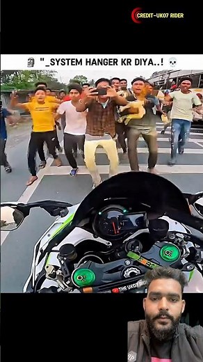 Aaya To System Hi Hang Ho Gaya 😈#ytshorts #shortsfeed #rider #shorts #viralvideo #viralshorts #bike