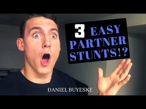 How to Partner Stunt l 3 Basic Partner Stunts to Try!