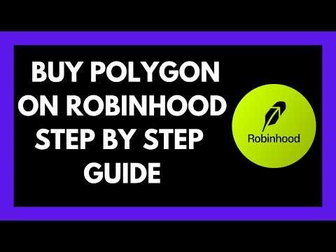 How to Buy Polygon on Robinhood Step by Step (2026 Guide)