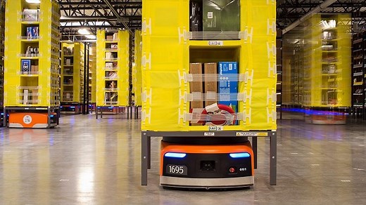 Kiva de Amazon, ¡el robot que lleva tus pedidos! - Talent Republic