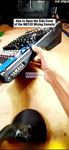 38K views · 100 reactions | How to Open the Side Cover of an MGX Series Audio Mixing Console #electronic #mixingconsole #audio #soundsistem #mixser #aksesoris #tutorial #guide #solution #service | Herman Suhaemi | Facebook