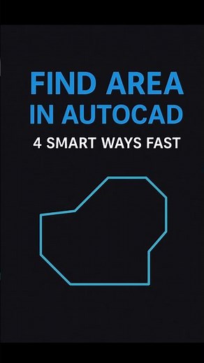 AutoCAD Area Calculation – Which Method is Fastest #SoftwareTutorial
