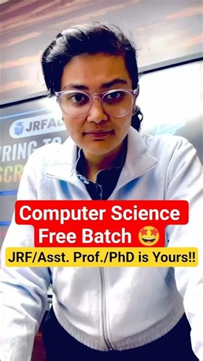 UGC NET Computer Science Free Batch for June 2026 #shorts #shortsfeed