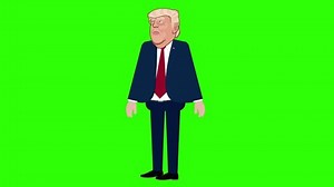Donald Trump Animation On Green Screen Stock Footage Video (100% Royalty-free) 1046347663 | Shutterstock