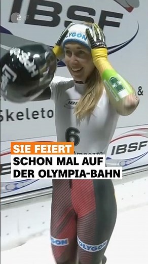 Kann sie das bei den Olympischen Spielen im Februar nochmal so machen? 🥇 | sportstudio | #shorts
