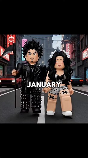 Part 2 || Your Month Your Roblox Partner 💫💥 Share with your partner ❤️ #fyp #robloxcharacter #robloxedit #yourmonth #roblox