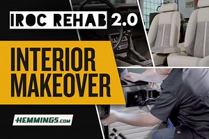 IROC REHAB 2.0: 1987 Chevrolet IROC-Z Camaro Interior Refresh | The Online Automotive Marketplace | Hemmings, The World's Largest Collector Car Marketplace
