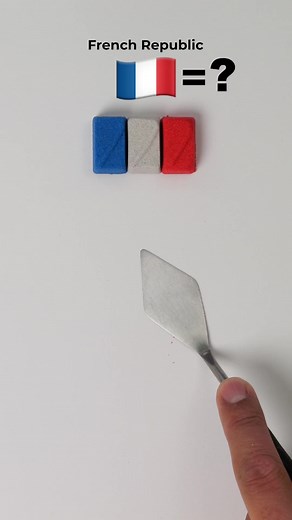 Exploring Color Mixing with the French Flag