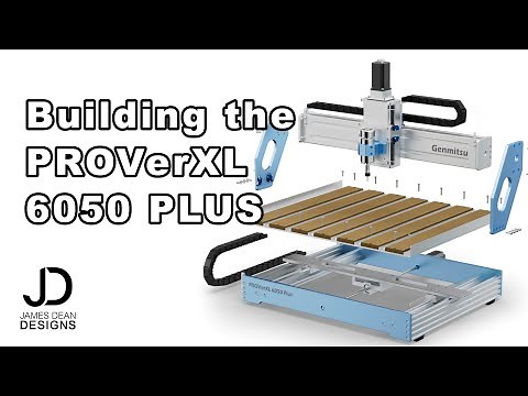 Building the Genmitsu PROVerXL 6050 Plus CNC from Sainsmart