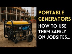 Jobsite Safety Video: Portable Generator Safety