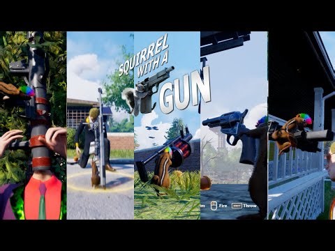 All Takedowns Squirrel With A Gun PC Gameplay