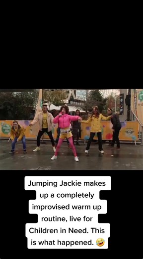 Jumping Jackie: Improvised Warm-Up for Children in Need