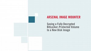 Saving a Fully Decrypted BitLocker-Protected Volume to a New Disk Image