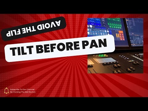 Eos - Fixture Positioning -- Tilt before Pan