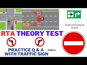 RTA Theory Test Dubai 2023 | Part 1 | Practice Question And Answer | Dubai Driving License