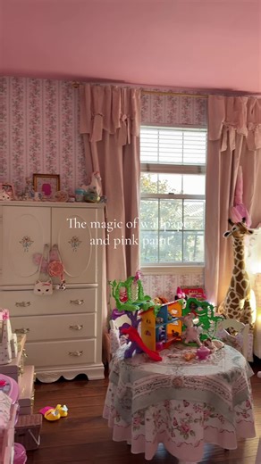 Personalizing My Daughter's Room with Wallpaper and Paint