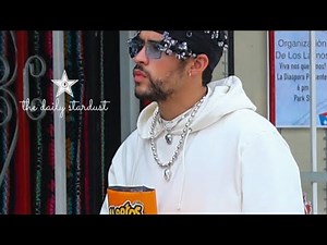Bad Bunny films commercial for Cheetos!!! 🔥