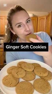 Ginger Soft Cookies