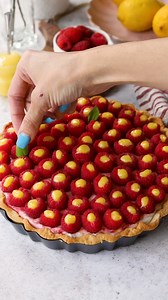 14K views · 65 reactions | Lemon Raspberry Cheesecake Pie with an Almond Cookie Crust is the perfect dessert for any occasion. This pie combines the tangy flavors of lemon and raspberry with the creamy, delicious texture of cheesecake. https://www.piesandtacos.com/lemon-raspberry-cheesecake-pie/ | Pies and Tacos | Facebook