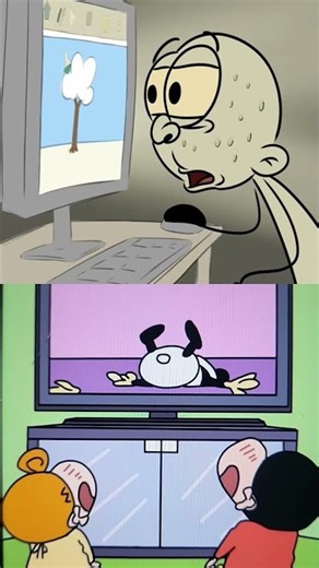 Kids on a computer today Vs me as a kid🫠(20k memes)#shorts #anime #viralvideo #funny