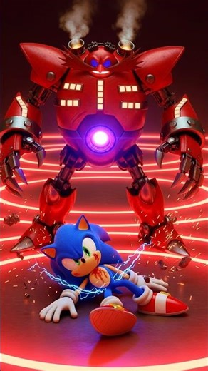 Sonic vs. Dr. Eggman 🦊⚡🔥#sonic #sonicthehedgehog #brawlstars #shadow