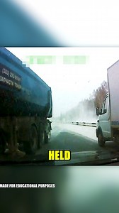 2K views · 31 reactions | Too Close for Comfort on the Bridge!  A dashcam caught a terrifying moment when a truck lost balance on a bridge, sliding dangerously close to other cars. Everyone was lucky to escape unharmed! Always stay alert and drive safe. #foryou #fyp #nearmiss #roadsafety #viralreels | Dash Crash | Facebook