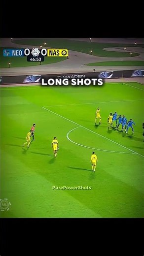POV:long Shots 🔥I #shorts #football