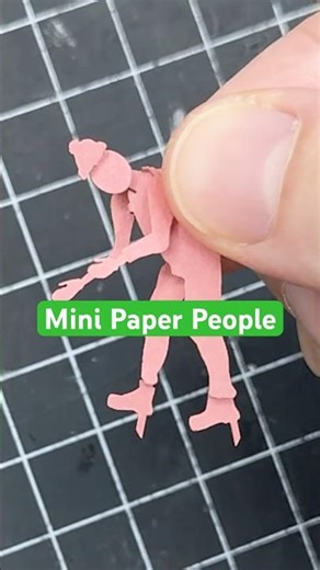 Crafting Mini Paper People!