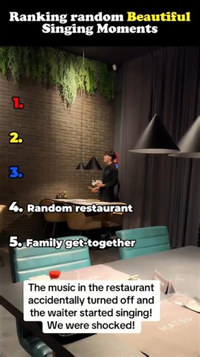 Ranking Beautiful Random Singing Moments Ever 🎤✨