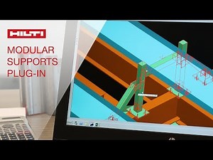 INTRODUCING Hilti Modular Supports Plug-In for SmartPlant 3D software