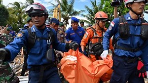 Death toll from ‘volcano tsunami’ in Indonesia climbs to more than 420