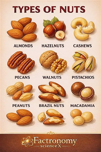 TYPES OF NUTS