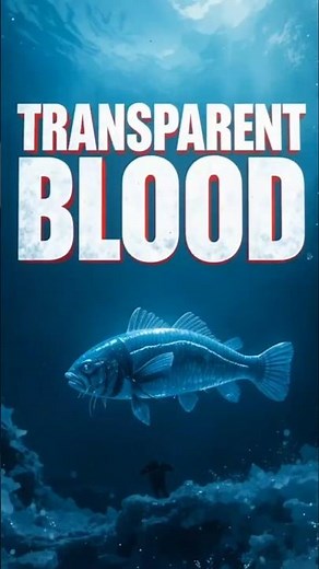 The Fish With See-Through Blood!? 😱 | Meet Antarctica's Icefish #facts #deepsea #ocean