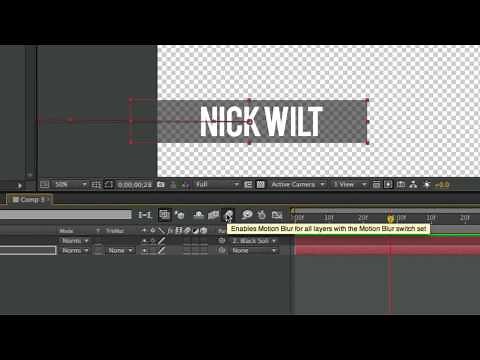 How To Export A Video With A Transparent Background In After Effects