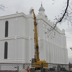 Renovation Work Underway on St. George Utah Temple
