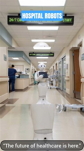 Hospital AI Robots 🤖 Changing Healthcare#shorts #robot #hospital #ai