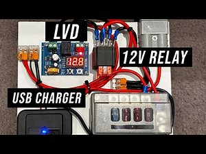This 12V Relay Controls Everything! 🔥 (Triggered by a LVD Module)