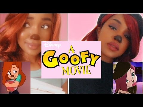 easy DIY costumes: roxanne + beret girl (a goofy movie)