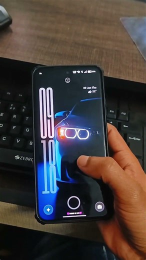 Realme p3 ultra transparent lock screen 🔥 #shorts #realmep3ultra #ytshorts #realmep3ultratest