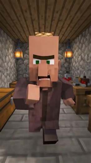 POV: I Caught a Minecraft Villager Making a Glock 😱