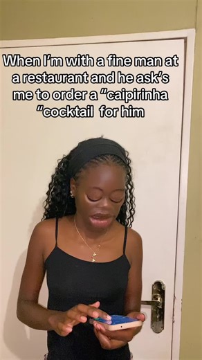 Ordering Caipirinha Cocktails: A Relatable Moment