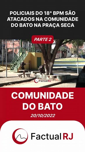 Policiais do 18° BPM são atacados com intenso tiroteio durante após informações de armas e drogas na Comunidade do Batô na Praça Seca no dia 20/10/2022. #FactualRJ #notícias #operacaopolicial #operação #bato #comunidadebato #praçasecarj #praçaseca #tiroteio #intensotiroteio #policiamilitar #policiamilitarrj #pmrj #políciacivil #polícia #riodejaneiro #riodejaneirorj #rj