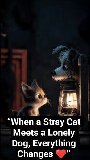 “Unexpected Friendship: Watch This Cat & Dog Melt Your Heart!”#cat #dog #animation #A.I#friendship